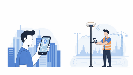 Smartphone GPS Accuracy vs Professional GNSS: Why Your Phone Isn’t as Accurate as You Think