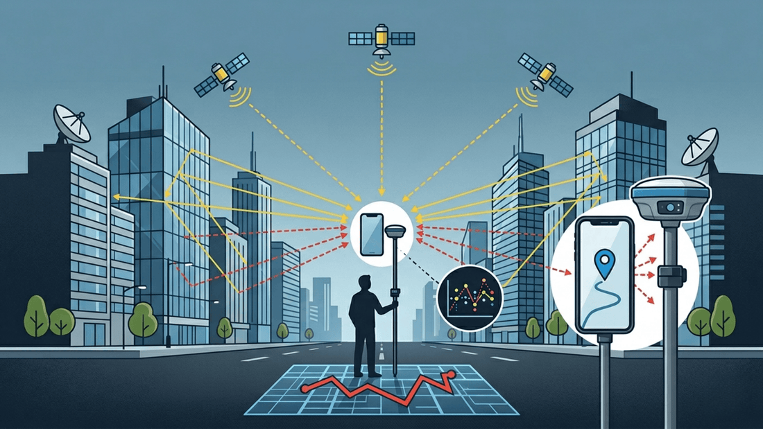 Multipath Effects Explained: Why GNSS Positioning Fluctuates in Urban Areas