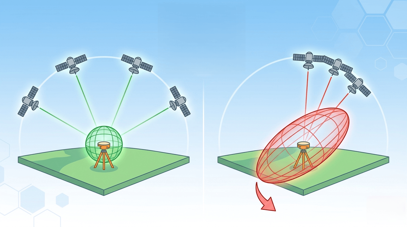 Understanding DOP: The Hidden Factor Affecting GNSS Accuracy – Qtalis