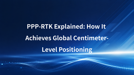PPP-RTK Explained: How It Achieves Global Centimeter-Level Positioning