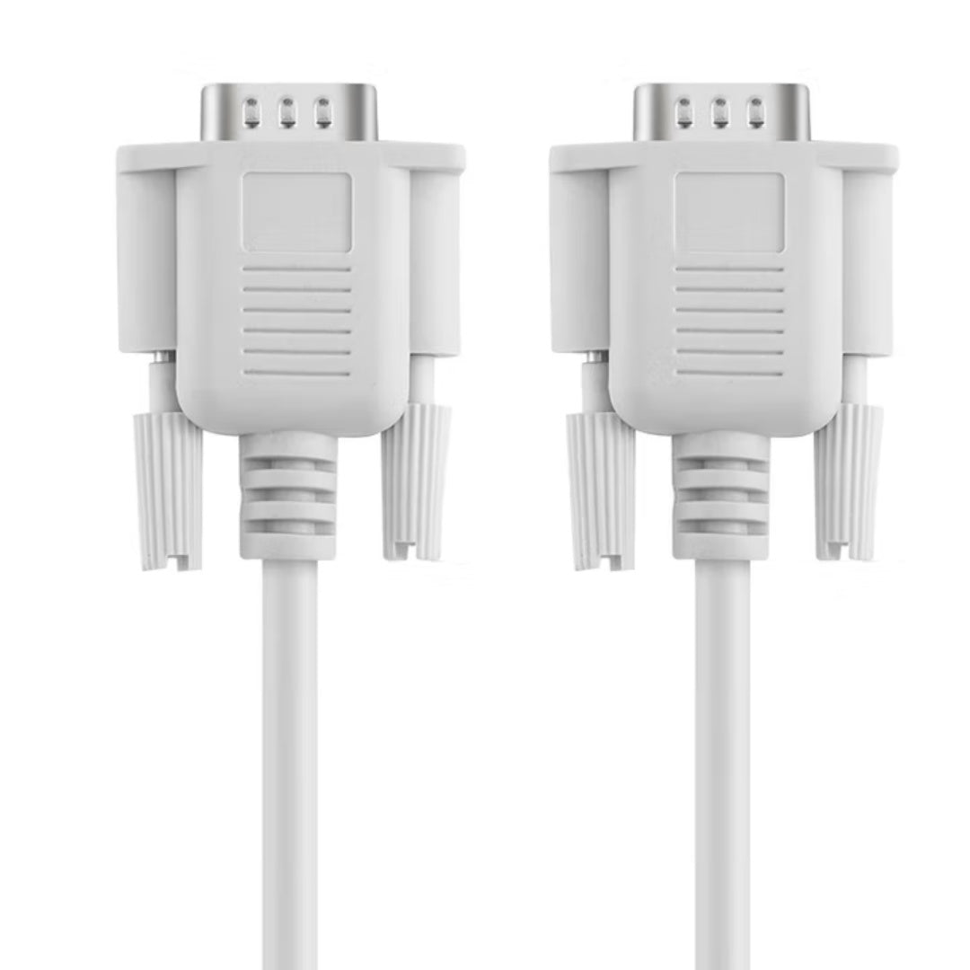 Qtalis DB9 RS232 Serial Cable Front View