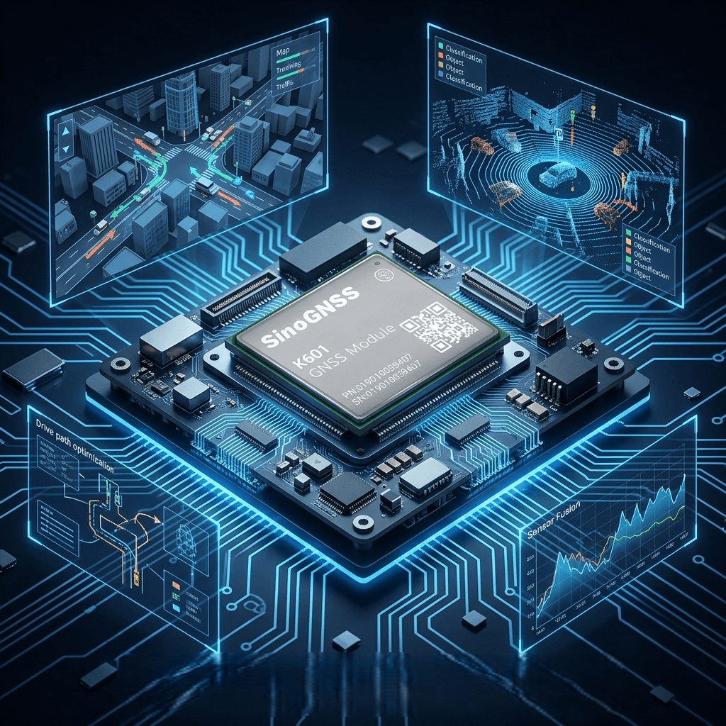 Qtalis K601 GNSS Module Intelligent Driving Application