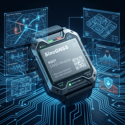 Qtalis K601 GNSS Module Personnel Positioning Application
