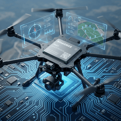 Qtalis K601 GNSS Module UAV Application
