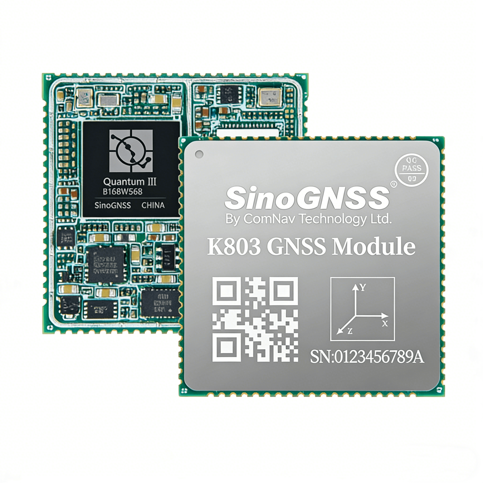 Qtalis K803 GNSS Module with Quantum III Chipset