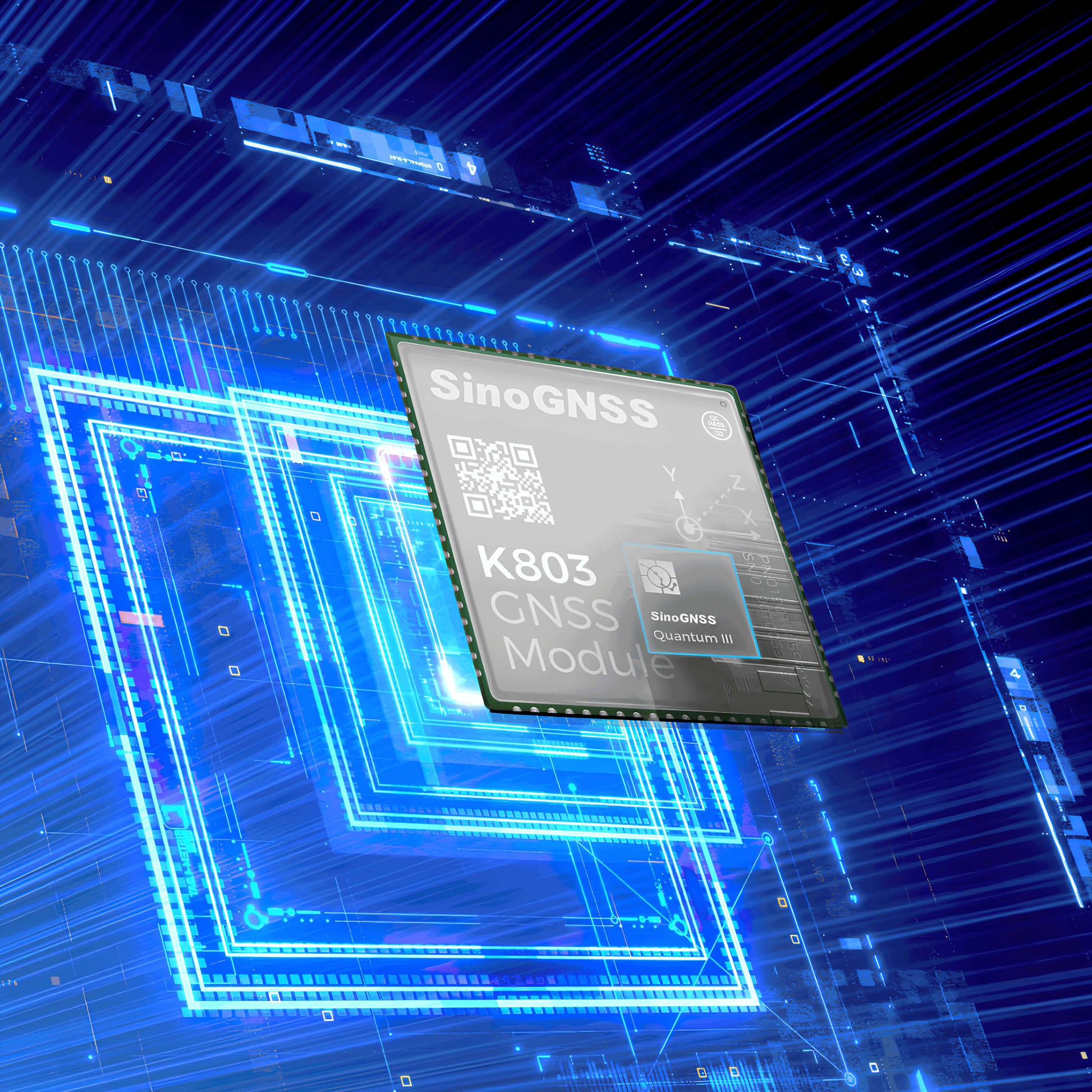 Qtalis K803 GNSS Module for High Precision