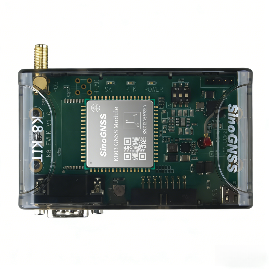 Qtalis K803 GNSS RTK Evaluation Kit Top View