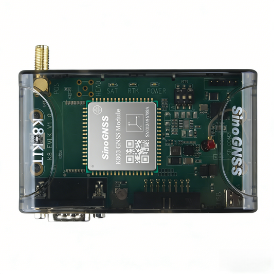 Qtalis K803 GNSS RTK Evaluation Kit Top View