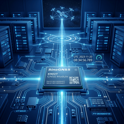 Qtalis K902T GNSS Module Server Time Synchronization Application