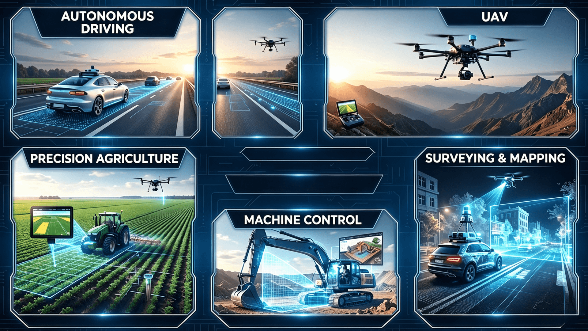 Qtalis K922 GNSS Module Applications