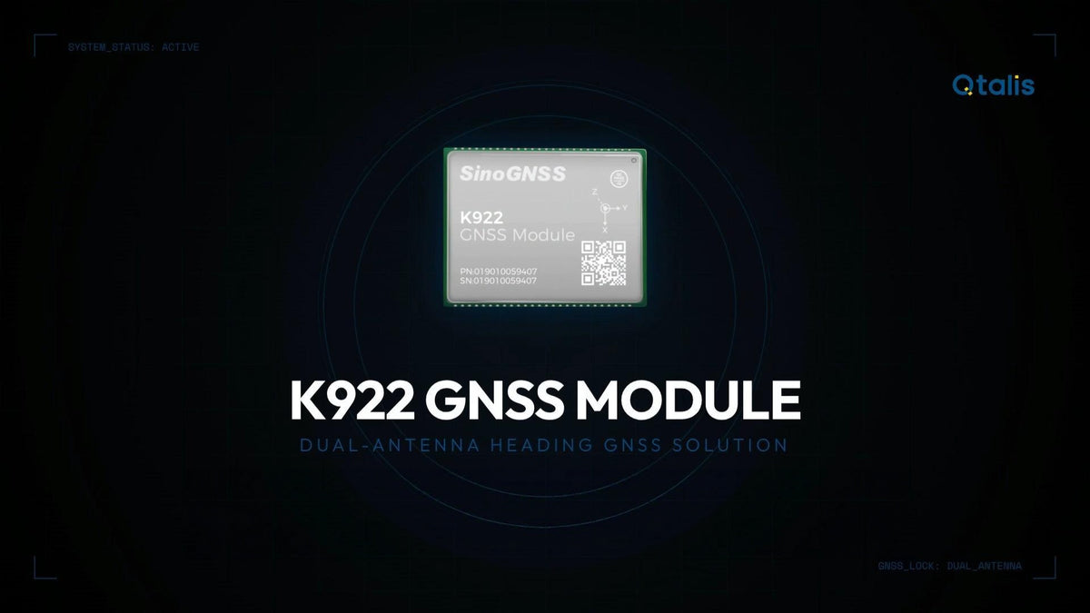 Load video: Qtalis K922 GNSS Module Video