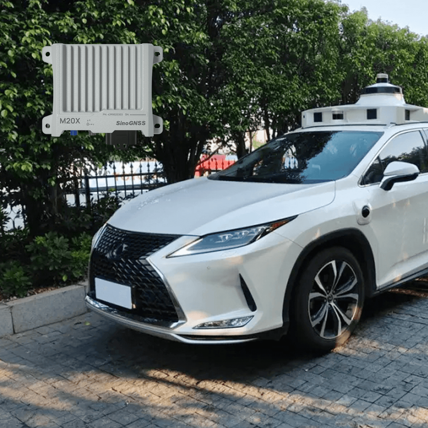 Qtalis M20X GNSS INS Receiver for Robotaxi