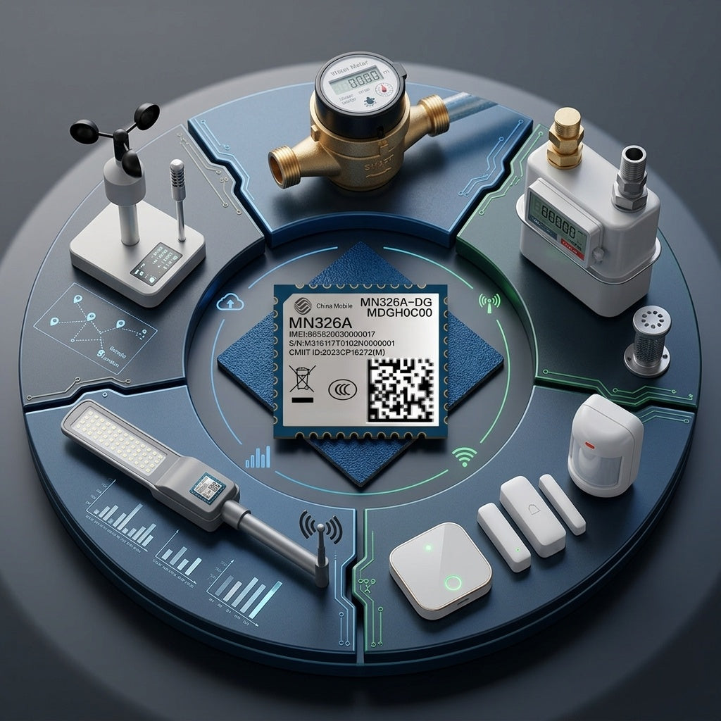 Qtalis MN326A DH-EM NB-IoT Module Suitable Applications