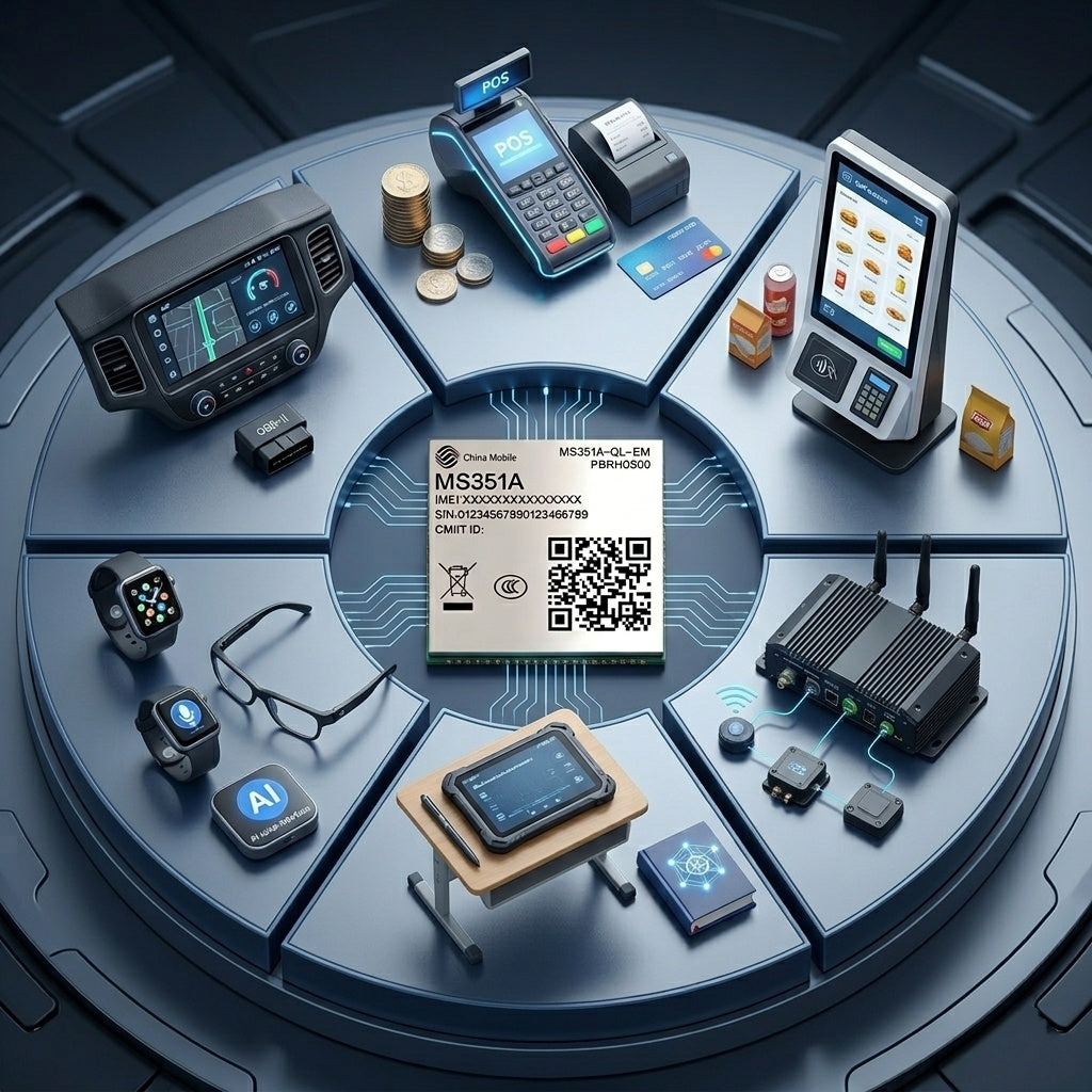 Qtalis MS351A LTE Cat.4 Smart Module Suitable Applications