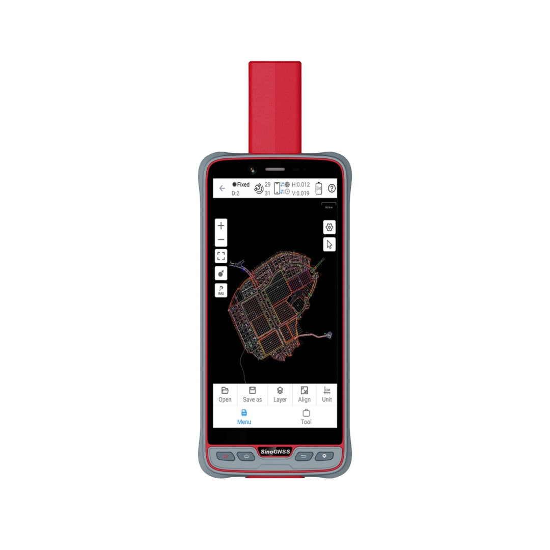 Qtalis P6H GNSS Handheld Front View