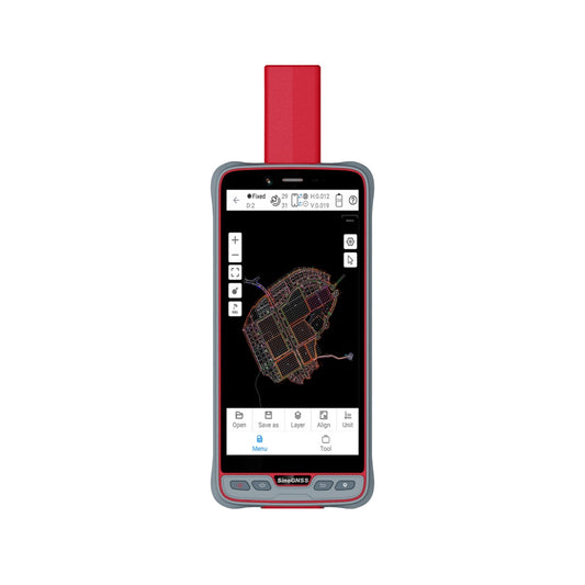 Qtalis P6H GNSS Handheld Front View