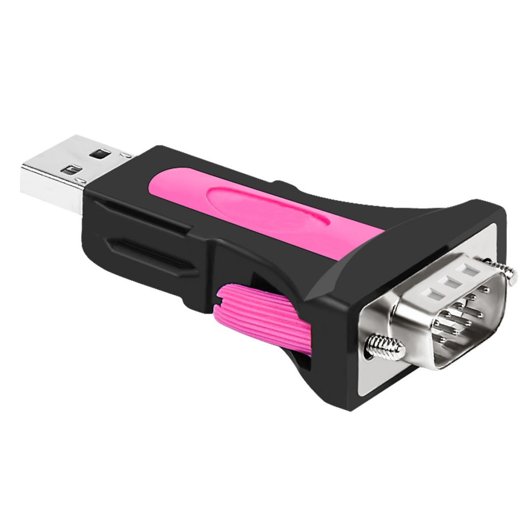 Qtalis USB to RS232 Serial Adapter Front View