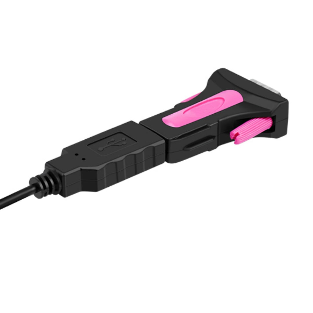 Qtalis USB to RS232 Serial Adapter Back View